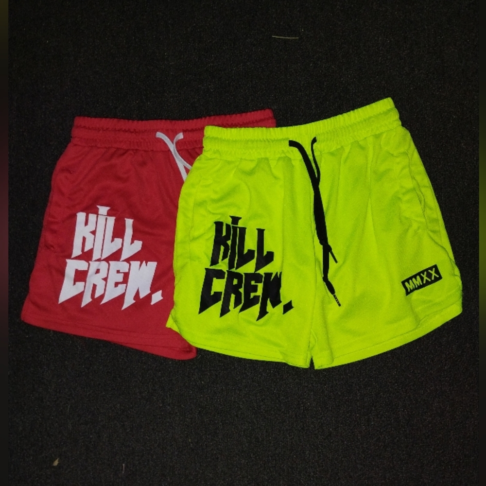 Two Pairs Of Kill Crew Shorts Size Medium
